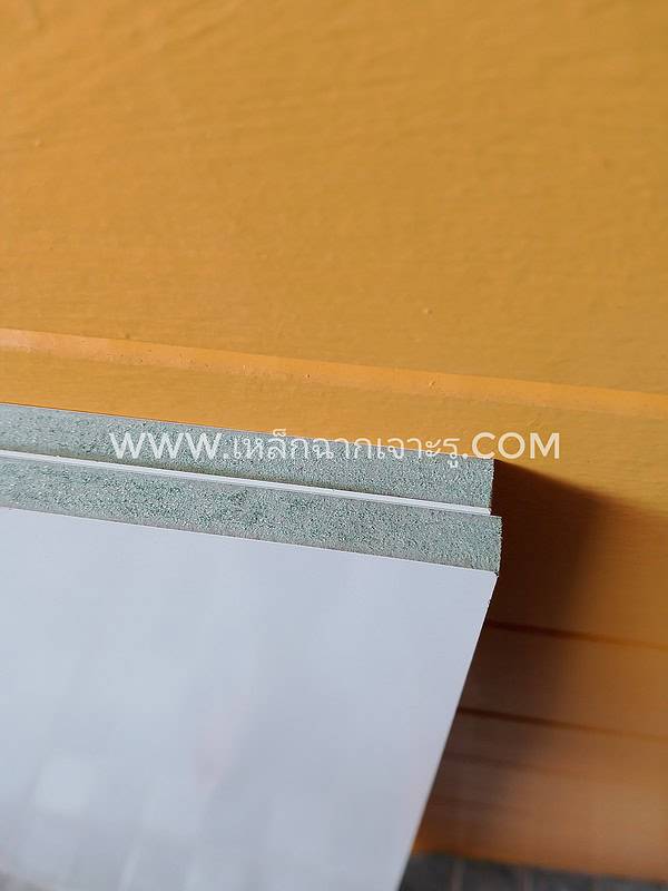ไม้อัด HMR เคลือบเมลามีน สีขาว 2 ด้าน